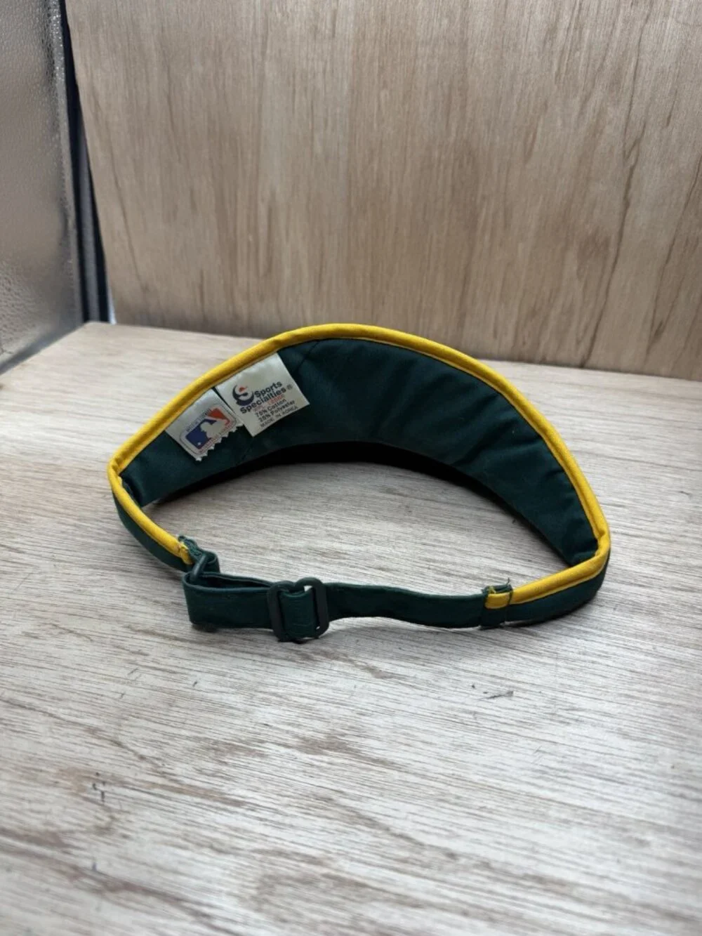 Vintage Oakland Athletics A's Sun Visor Hat Cap Sports Specialties 90s